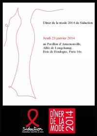 Diner de la Mode 2013 de Sidaction